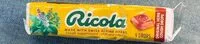 Quantité de sucre dans Ricola cough drops