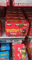 Количество сахара в Danimals strawberry banana 6pk