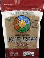 Sokerin määrä sisällä Pure Light Brown Sugar