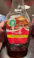 Sokerin määrä sisällä Butter Flavored Lite Syrup