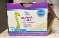 Sokerin määrä sisällä Pediatric shake
