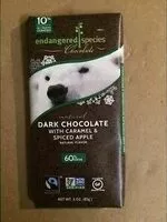 Suhkru kogus sees Dark Chocolate With Caramel & Spiced Apple