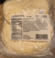 Zuckermenge drin La Burrita - 8" Press Gorditas
