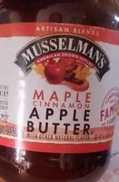 入っている砂糖の量 Maple Cinnamon Apple Butter