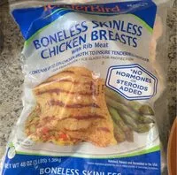 Zuckermenge drin Tenderbird boneless skinless chicken breasts with rib meat
