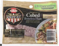Suhkru kogus sees Cure 81, Cubed Boneless Ham
