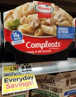含糖量 Compleats homestyle chicken alfredo