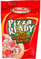 Suhkru kogus sees Pizza Ready, Real Crumbled Bacon