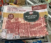 含糖量 Uncured thick cut bacon