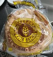 İçindeki şeker miktarı Whole wheat stone ground  pita bread