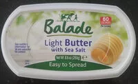 Количество сахара в Light butter with sea salt