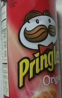 中的糖分和营养成分 Pringles