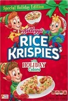 入っている砂糖の量 Holiday cereal
