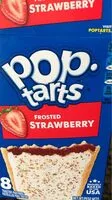 İçindeki şeker miktarı Poptarts frosted strawberry box
