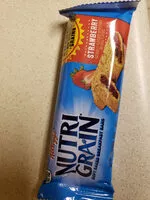 Suhkru kogus sees Kellogg's Nutri-Grain Cereal Bars Strawberry 1.3oz