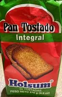 Quantité de sucre dans Pan tostado integral