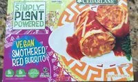Zuckermenge drin Vegan Smothered Red Burrito
