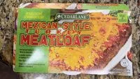 Zuckermenge drin Mexican style tirkey meatloaf
