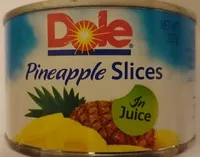 Pineapple slices in juice