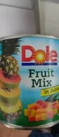 चीनी की मात्रा Dole fruit mix