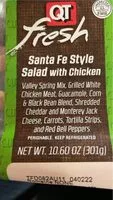 Amount of sugar in Sante Fe Style Salad with chicken