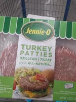 Azúcar y nutrientes en Jennie o turkey store inc