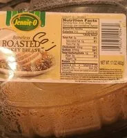 İçindeki şeker miktarı Roasted turkey breast
