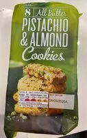 Количество сахара в Cookies pistachio & almond