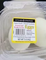 Suhkru kogus sees Twin Pack Hard Cooked Eggs