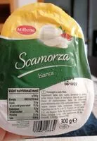 Cantidad de azúcar en Scamorza bianca