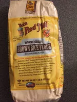 Amount of sugar in Brown rice flour