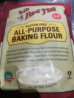 Sokerin määrä sisällä Bob's Red Mill Gluten Free All-Purpose Baking Flour