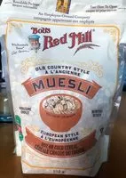 Sucre et nutriments contenus dans Bobs red mill