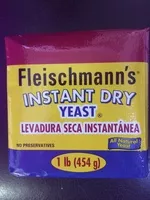Suhkru kogus sees Instant Dry Yeast
