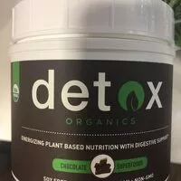 Sugar and nutrients in Detox organics