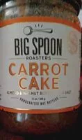 入っている砂糖の量 Big Spoon Roasters - Carrot Cake Almond & Walnut Butter with Sea Salt, 13oz (370g)