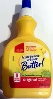 Sugar and nutrients in I-cant believe its not butter