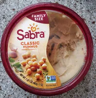 Сахар и питательные вещества в Sabra dipping company llc