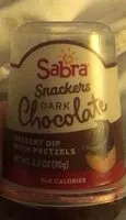 Suhkru kogus sees Dark Chocolate Dessert Dip