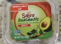Suhkru kogus sees Sabra Guacamole Spicy