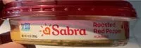 Suhkru kogus sees Sabra Roasted Red Pepper Hummus