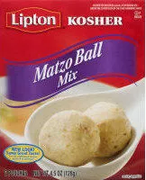 含糖量 Lipton matzo ball mix