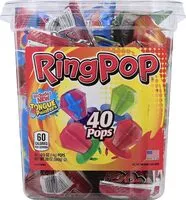入っている砂糖の量 Ring Pop Limited Edition Mix