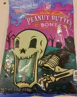 Количество сахара в peanut butter bones