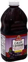 Suhkru kogus sees Juice Cocktail, Grape Cranberry