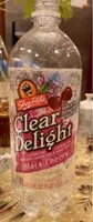 Suhkru kogus sees Clear Delight Black Cherry