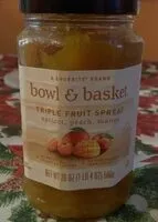 Cantidad de azúcar en Triple Fruit Spread