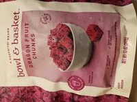 Jumlah gula yang masuk Dragon fruit chunks