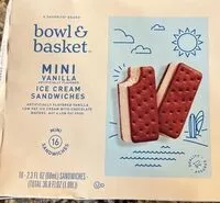 Jumlah gula yang masuk Mini Vanilla Ice Cream Sandwiches