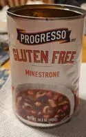 Suhkru kogus sees gluten free minestrone soup